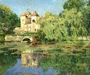 Leonard Wren Street Scenes Chateau Chapaize (SN)